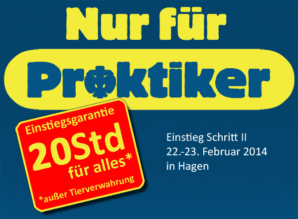 Einstieg Schritt 2 2014 (Nur fuer Praktiker)